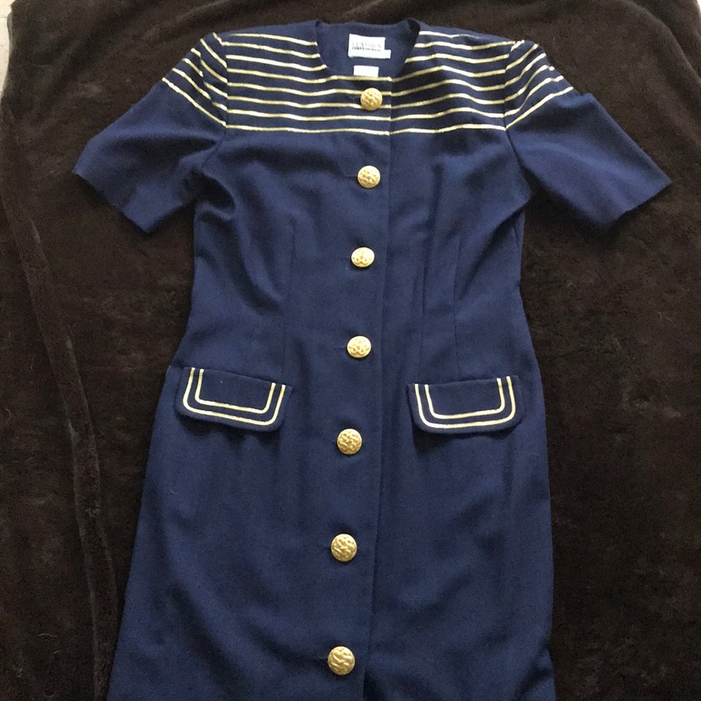 ❄️NWOT Navy Nautical Dress❄️